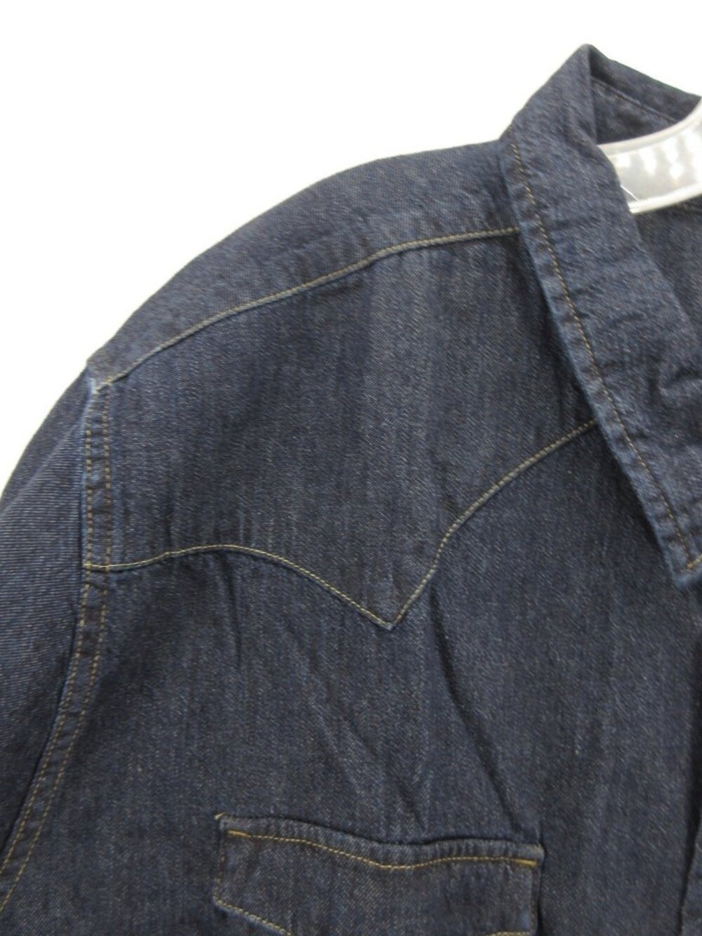 Levis Shirt XXXL Western Pearl Snap Red Tab Denim Cowboy Rodeo NEW - Picture 10 of 16
